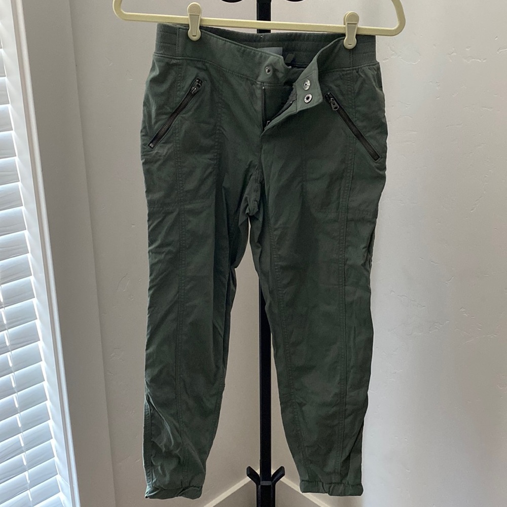 Athleta Camo Green Pants